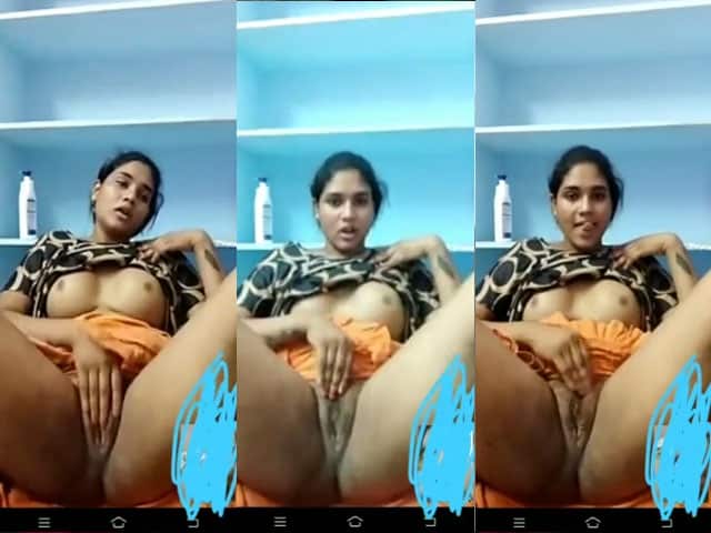 Desi Indian girl showing