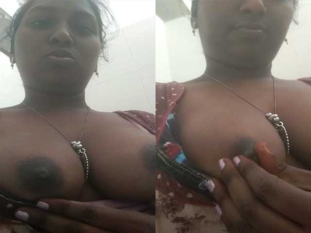 south Indian wife pinching her nipples