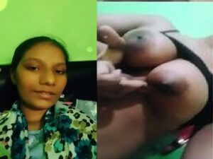 Desi girl showing big natural boobs viral MMS