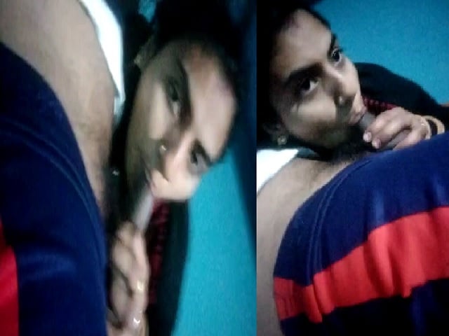Desi wife blowjob and sex with hubby viral
