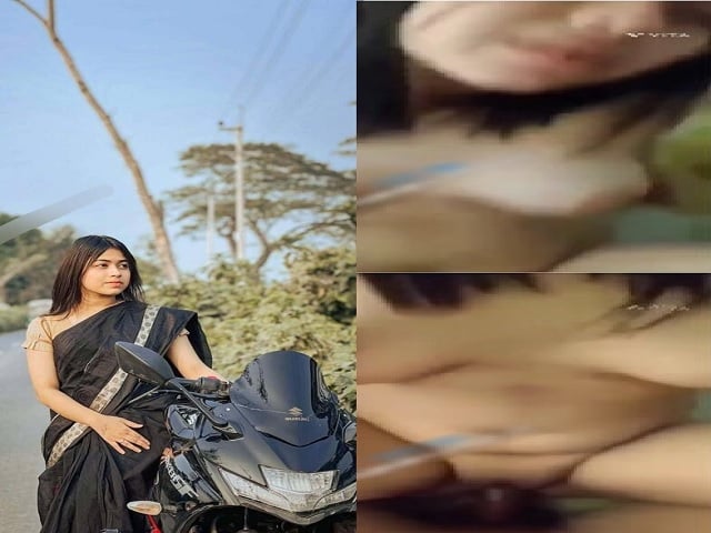 Indian lady biker riding lover dick viral