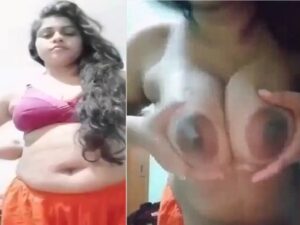 Indian wife big boobs show for secret