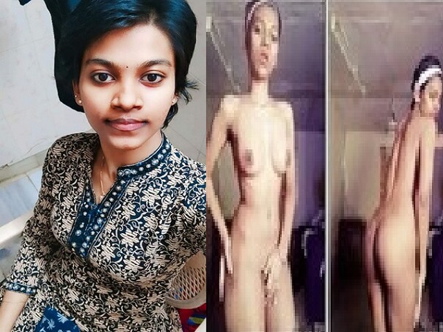 Tamil girl nude selfie video making for