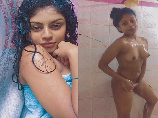 much awaited desi girl naked bath and